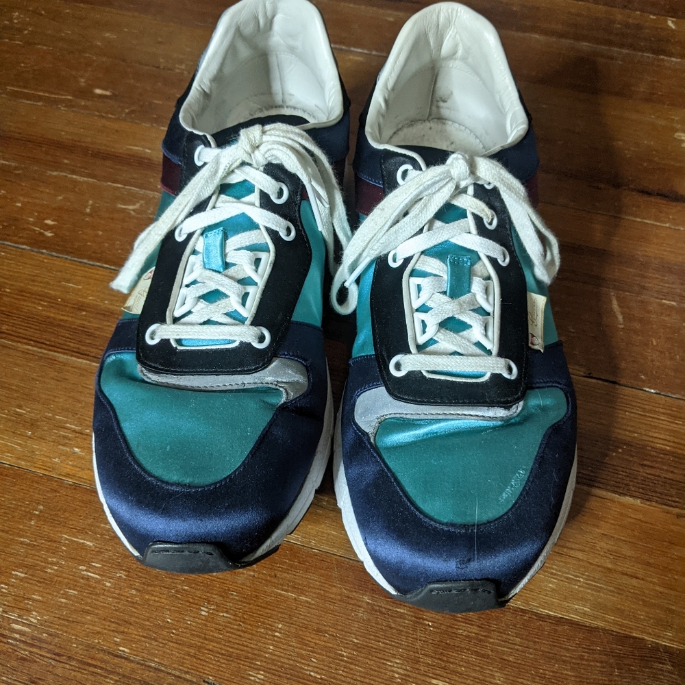 Gucci satin web runner sneakers - Picture 3 of 10